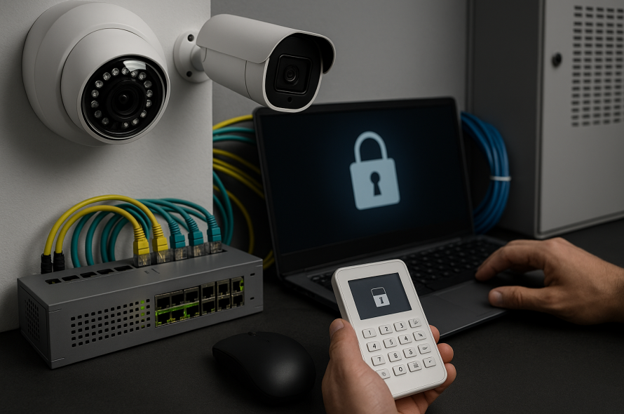 Sicherheitsinfrastruktur und Technologie-Arbeitsbereich